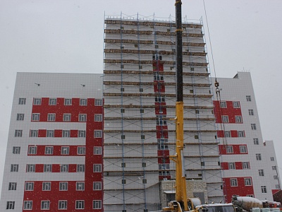 В новом здании рязанской БСМП начались отделочные работы 