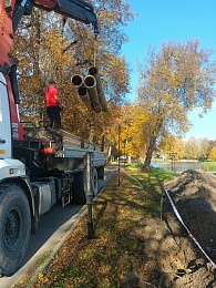 В Елатьме восстановили ливневку