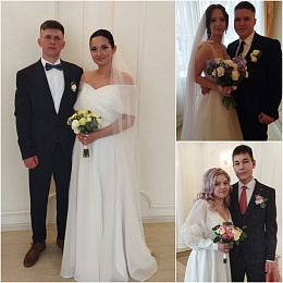 Рязанский ЗАГС показал фото свадеб апреля