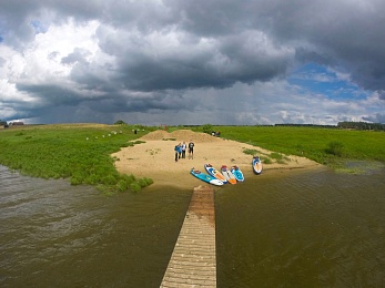 Встань и греби. Первопроходец сапсёрфинга в Рязани — о путешествиях, приключениях и красоте родной природы