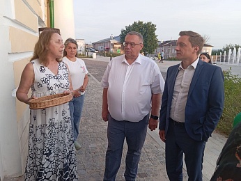 Денис Боков стал участником открытия трёх творческих пространств в Касимове