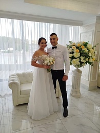 Рязанский ЗАГС показал фото свадеб сентября-2024