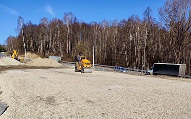 В Касимовском районе продолжается капремонт моста через реку Сынтулка