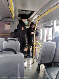 В Рязани на нарушителя масочного режима в общественном транспорте составили протокол  