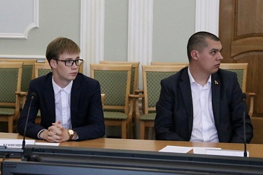 В Рязани состоялось первое заседание Молодёжного парламента