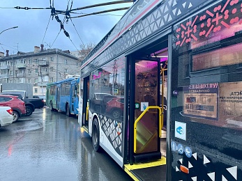 В Рязани троллейбусы встали из-за проблем с током