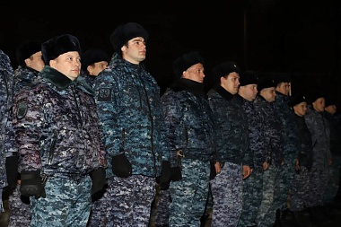 В Рязани встретили сотрудников полиции из командировки на Северный Кавказ