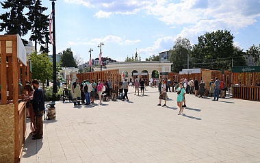 Губернатор Павел Малков посетил фестиваль кузнецов на Рязанской ВДНХ