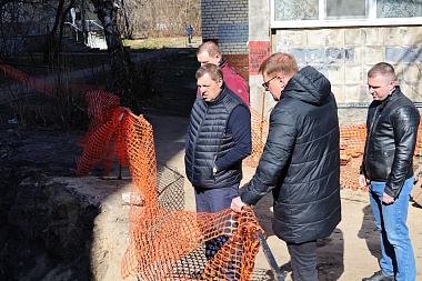 Мэр Рязани Артёмов провёл субботний объезд соцобъектов