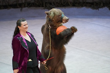 Рязанский цирк представил спектакль "Парад Великой Победы"