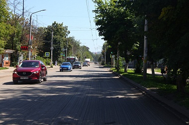 Названы сроки окончания ремонта улицы Октябрьской в Рязани