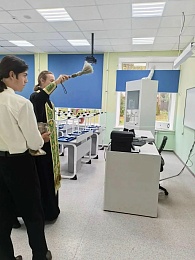 В Заборье благословили школу и детский сад