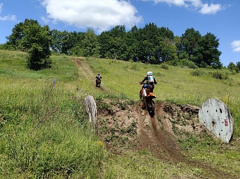В Скопинском районе прошли третьи межрегиональные соревнования по мотоспорту