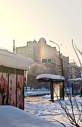 В морозном небе над Рязанью наблюдали солнечное гало