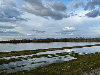 Уходящая натура: фото разлива Оки