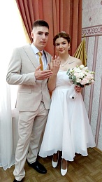 Рязанский ЗАГС показал фото свадеб сентября-2023