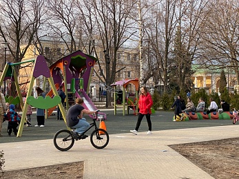 В Рязани начался сезон велосипедов и самокатов