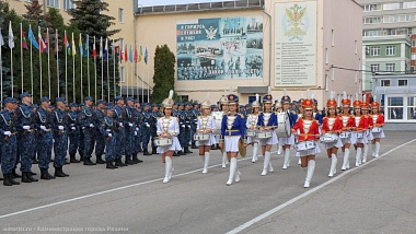 Рязанские первокурсники Академии ФСИН приняли присягу 