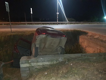 Появились фото с места ДТП под Рязанью, где по вине пьяного водителя пострадали два человека 