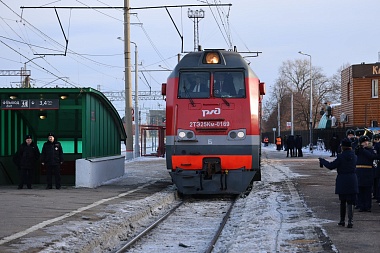 В Рязани встретили поезд «Сила в правде»