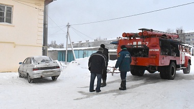 В здании горадминистрации в Кораблине произошёл пожар