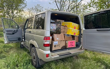 Рязанцы отправили крупную партию гумпомощи военным в зоне СВО