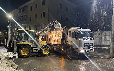 Для обработки дорог и тротуаров в Рязани использовали 54 тонны реагента