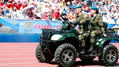 В Рязани отпраздновали День ВДВ: фоторепортаж