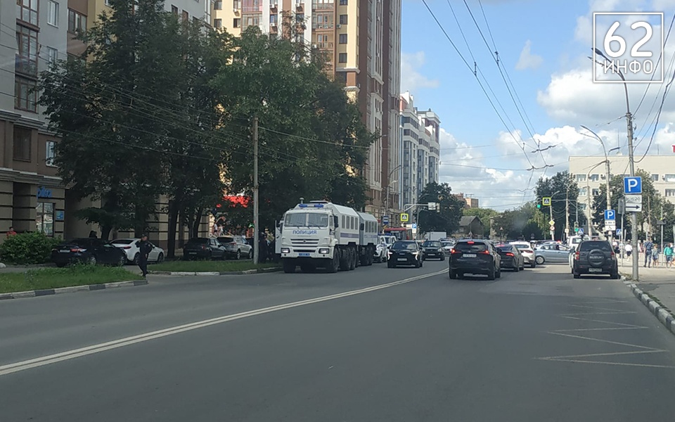 В Рязани заметили большое количество полицейских у вокзала «Рязань-1» - 62ИНФО