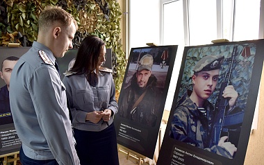 В рязанском ФСИН открыли фотовыставку «Время выбрало нас»