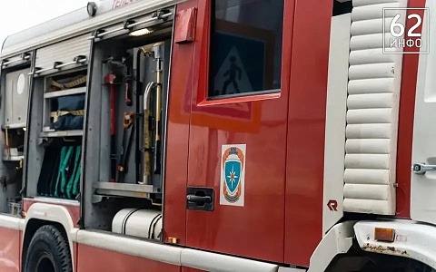 В Путятинском районе потушили пожар