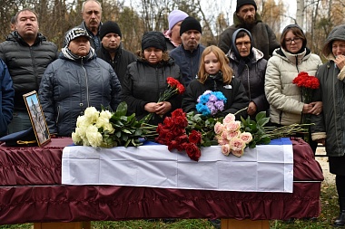 В Спасском районе простились с погибшим на СВО Торбеевым