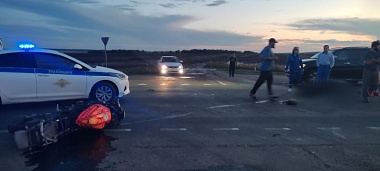 В Рязанской области мотоциклист на Honda погиб в ДТП с DAF