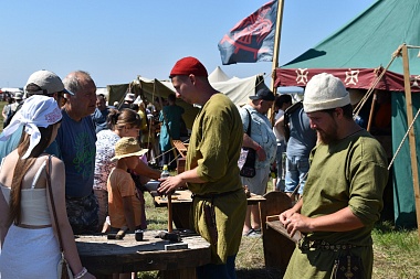 Фестиваль «Поле брани» в Спасском районе переносит гостей в эпоху Древней Руси