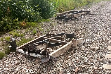 Поезд сбил тракторную тележку в Чучковском округе