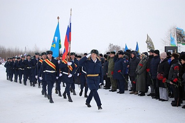 В Рязани на Богородском кладбище 24 февраля почтили память героев СВО