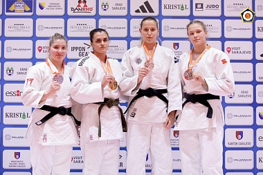 Рязанские девушки вошли в тройку лучших дзюдоисток Европы