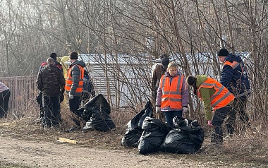 В Рязани прошёл первый городской субботник