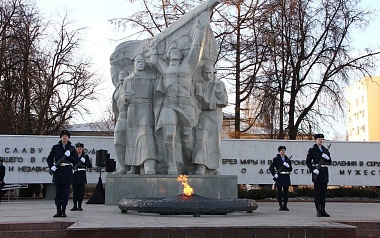 В Рязани почтили память героев битвы за Москву