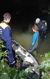 Утонувшего в Проне 5-летнего мальчика ночью искали спасатели и дайверы