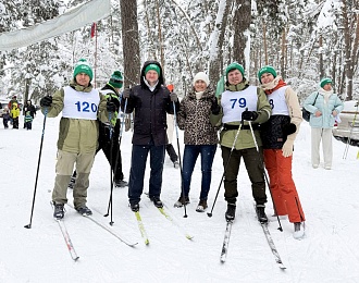 Сотрудники ГК «Зелёный сад - наш дом» завоевали 7 наград профсоюзной лыжной гонки