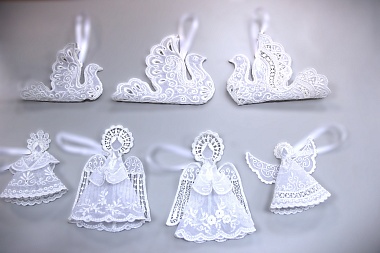 Рязанские мастера представили новогодние игрушки и украшения