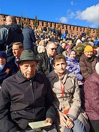 102-летний ветеран из Рязани Дмитрий Иванов побывал на параде Победы в Москве