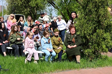 В Рязани открыли памятник жителям посёлка Карцево в честь 80-летия Победы