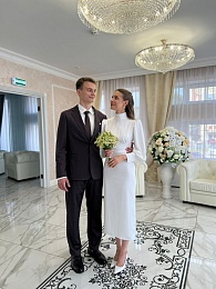 Огненные пары августа: Рязанский ЗАГС показал фото свадеб 