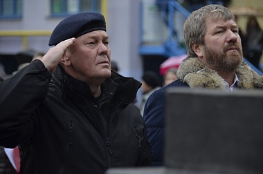 В Рязани открыли памятник погибшим росгвардейцам и их предшественникам - 62ИНФО В Рязани открыли памятник погибшим росгвардейцам и их предшественникам