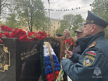В Рязани прошла акция памяти в честь ликвидаторов катастрофы Чернобыльской АЭС