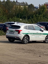 В Рязани заметили автомобили Федерального экологического надзора 