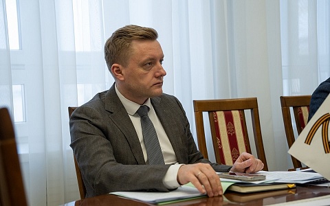 Денис Боков встретился с депутатом Госдумы Артемом Метелевым