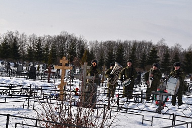 В Спасском районе простились с погибшим в СВО 37-летний Елшановым